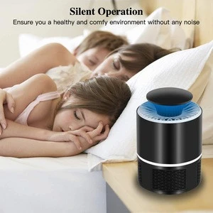 Mosquito Killer, USB UV Lamp Bug Zappers Strong Fan Suction Portable Mosquito killer Lamp