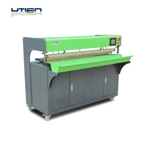 Multi-function auto bag fold and making machine, for welding  plastic mylar bag film