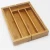 Import Multi-function bamboo kitchenware storage organizer expandable kitchen drawer organizer from China