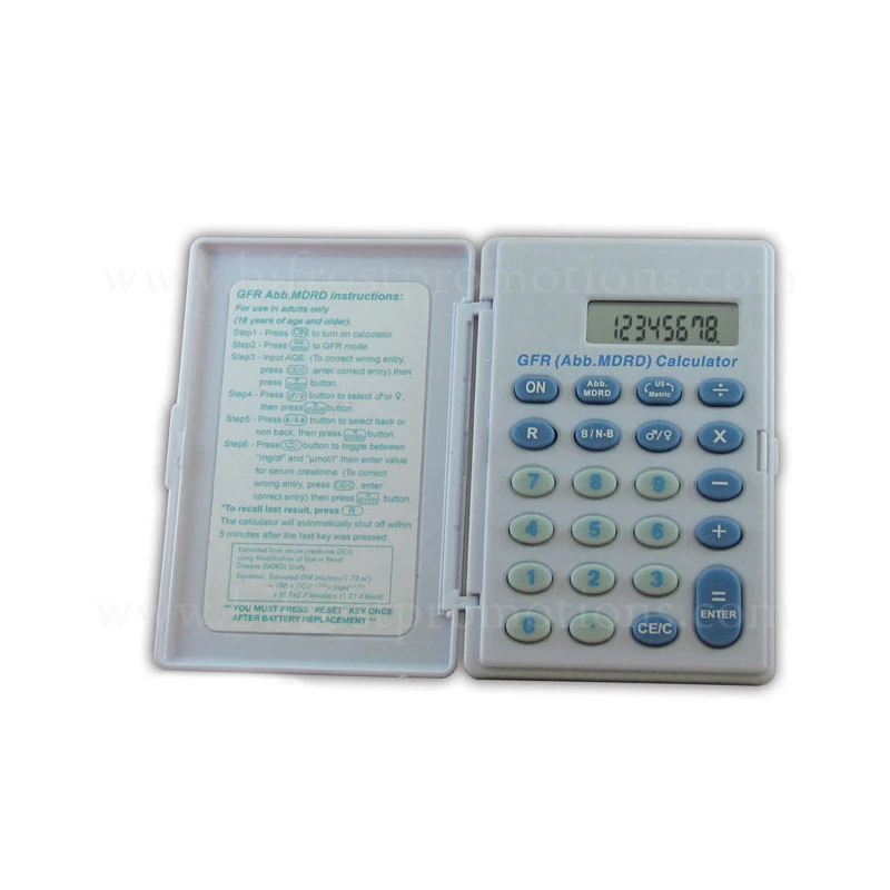 Multifunction Medical Mini Pocket Promotion GFR Calculator