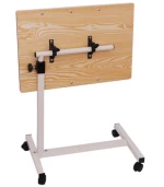 Multifunctional movable wooden hospital furniture dining table board