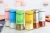 Import Multiple Color Choice Glass Salt and Pepper Shakers Spice Jar For Seasoning Storage from China