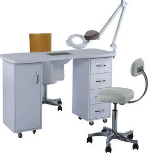 nail table with exhaust fan