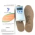 Import nano energy orthotics,soft silicone healthy shoe pad Quantum energy massage insole with negative ions and box packaging from China