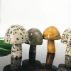 Natural Crystal Carved Polished Tiger Eye Mushroom Fengshui Reiki Crystals Trophy Healing Stones