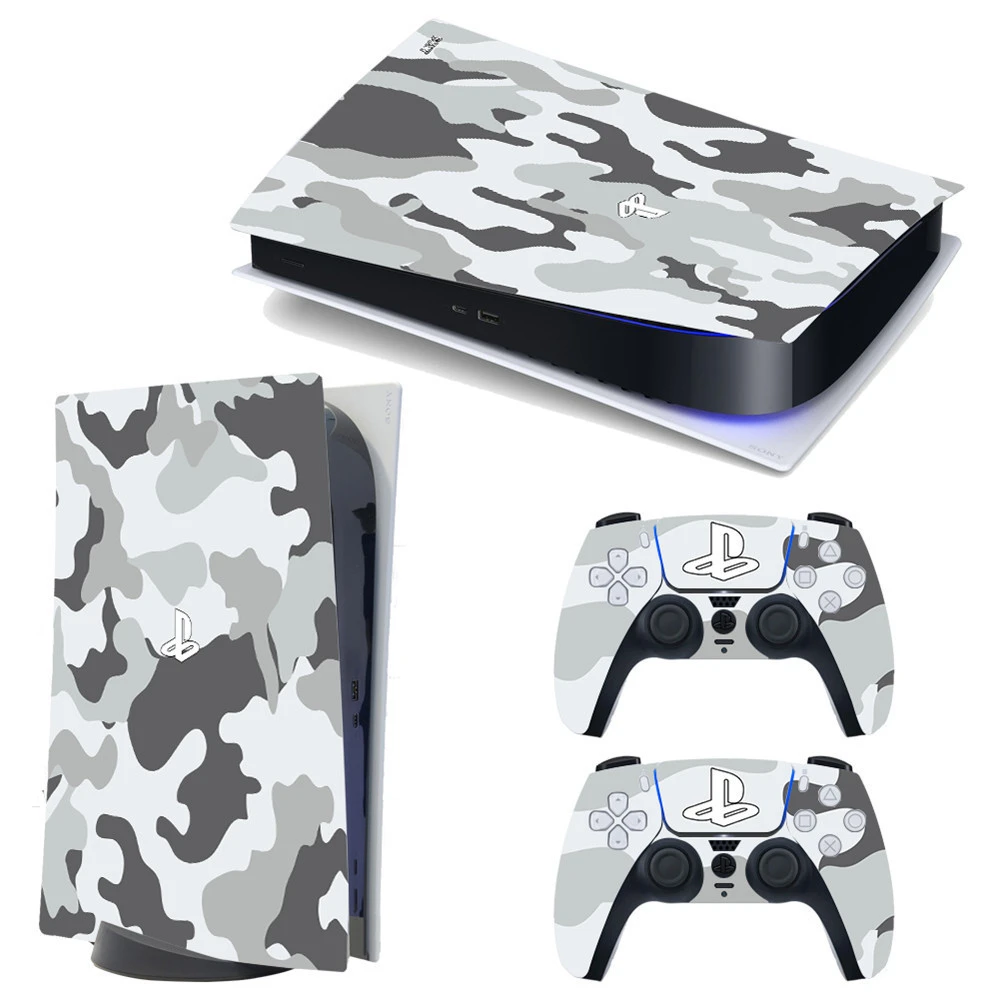 New Arrival protection Skin Sticker Decal Cover for PS5 Console and Controller PS5 Skin Sticker Vinyl