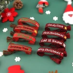New Christmas bracelet for women Euro-American letters Santa Hat Snowflake hand rope hand-woven fringe bracelet