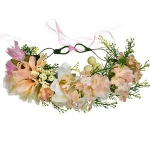 New design Korean style tiara of flower crown for girls sales with berries