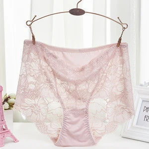 New design light lace ladies transparent elegant women panties sexy underwear