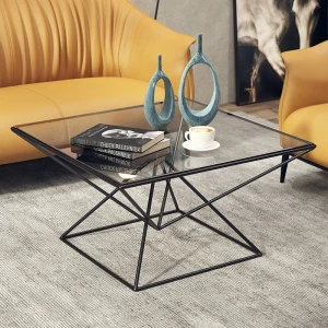 New Design Modern Table Tea Table Set With Small Stool Living Room Furniture Coffee Table