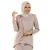 Import New Design Muslim Dress Front Ruffle Muslim Wear Long Sleeve Women Islamic Clothing Baju Kurung Batik from China