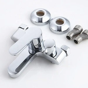 New design wall mounted bath shower mixer shower faucet for bathtub  llave grifo mezcladora en pared para tina