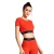 Import New Designs Short Sleeve Seamless High Quality Sustainable Cropped Gym Athletic Women Yoga Crop Top Wear Fitness Top from China