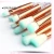 Import new eye shadow applicator Cosmetic Colorful makeup foundation brush make set up bling makeup brush from China