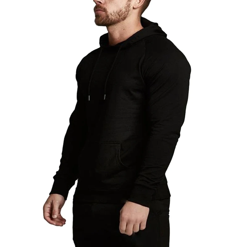 New fashion 100%cotton hooded pullover High quality hoodie