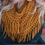 Import New Fashion Knitted Infinity Scarf with Fringe Tassel from China