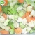 New fresh frozen mixed vegetable with carrot corn green peas 3 types