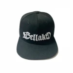 New Gorras 3D Embroidered Cap OEM Logo Snapbacks Hats Black