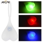 New Heart Shape Bike Light Silicone Gel Bicycle Saddle Light Rainproof Waterproof Night Riding Cycling bike Rear Warn Back Lamp