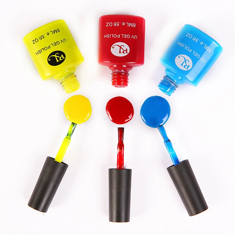 New Hot Professional in 8ml bottle Gel Nail Supplier soak off color uv gel nail polish