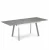 Import New hot sale household extendable stainless  steel legs dining  table from China
