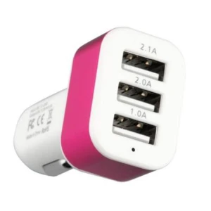 New Launched 3 port power car charger quick usb charger adapter
