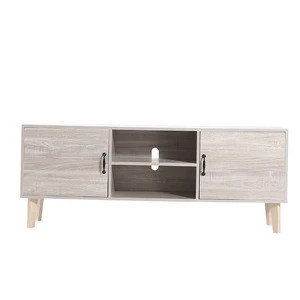 new model wooden white tv stand home furniture made in china