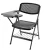 Import NEW popular hot sale office and school folding training chair with writing pad from China
