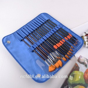 New product 17 pcs Kit Drawing Paints Brushes Art Supply Painting Art Set Brushes Wooden Handle Art Brush set