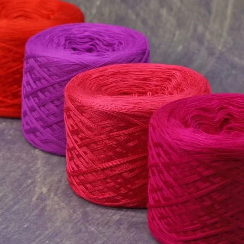 New products 100% cotton yarn Lace yarn high quality yarn for knitting crochet