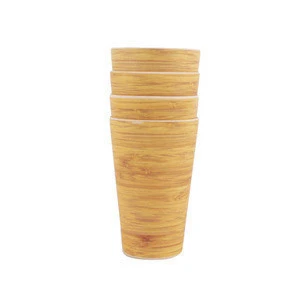 New products eco friendly  400ml custom bamboo fiber coffee cup