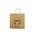Import New promotion custom logo brown kraft food packaging bags with paper rope from China