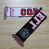 New releasing woven knitted fan scarf for club promotion