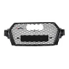 New style ABS car grille for Audi Q7 radiator honeycomb grill front bumper grill RSQ7 facelift mesh grille 2016-2019