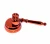 Import New Style Design Glossy Copper Gavel Judge Hammer made of aluminum gift box packing from India