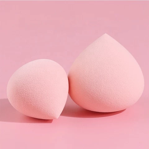New style hydrophilic makeup large peach marshmallow sponge soft microfiber beauty sponges blender