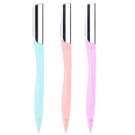 New Style Non-Slip Handle Eyebrow Razor Facial Body Hair Trimmer For Hair Removal