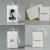 Import New white tag with lanyard advanced writable blank label display sales price tag from China