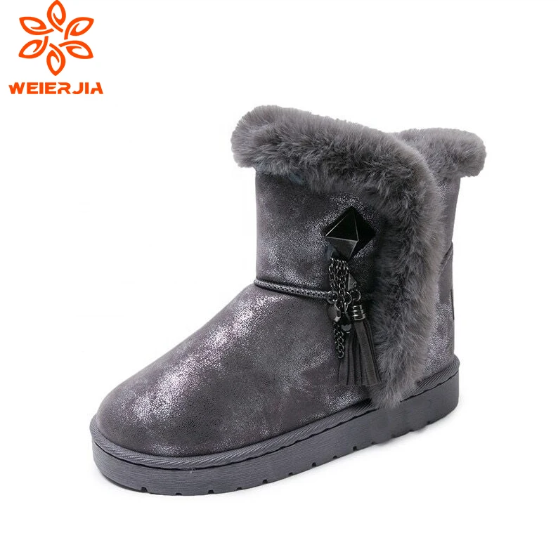 New winter warm long-tube ladies womens snow boots