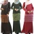 Import Newest Islamic Clothing Dress Model Womens Abaya Muslim Turban Baju Kurung from China