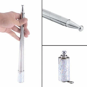 Newest Retractable 110cm Metal Appearing Cane Magic Tricks Magic Close up Illusion Silk to Wand Tricks