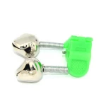 Night Fishing Bite Bait Alarm Twin 2 Bells Light Carp Fishing Bite Alarm Set, Fishing Bite Alarm Set