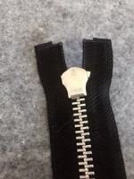 No.8 Metal antimony teeth open-end zipper - metal zipper making machine