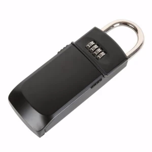 noinstall zinc alloy portable car key lock box
