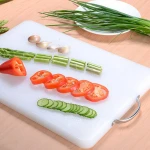 Non-slip Plastic PE Copolymer Blocks Chopping Plastic Cutting Board Set