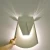 Import Nordic bedroom bedside iron led night wall lamp from China