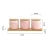 Import Nordic creative three-piece ceramic marble seasoning jar set salt/spice bottle for kitchen used from China