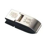 Novelty custom brushed metal money clip