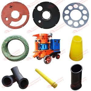 Nozzle for wet rubber concrete pipe construction machinery spare gunite shotcrete parts