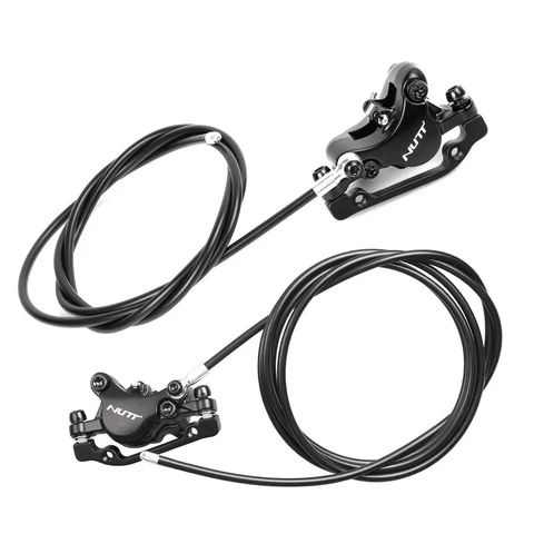 Nutt A5-D Power-Off Electric Scooter Oil Hydraulic Disc Brake for E-Bike Zero 10X / KUGOO G1 Left Install